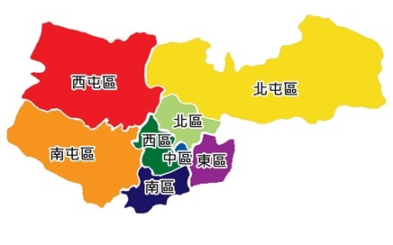 台中市原八區行政圖縮圖